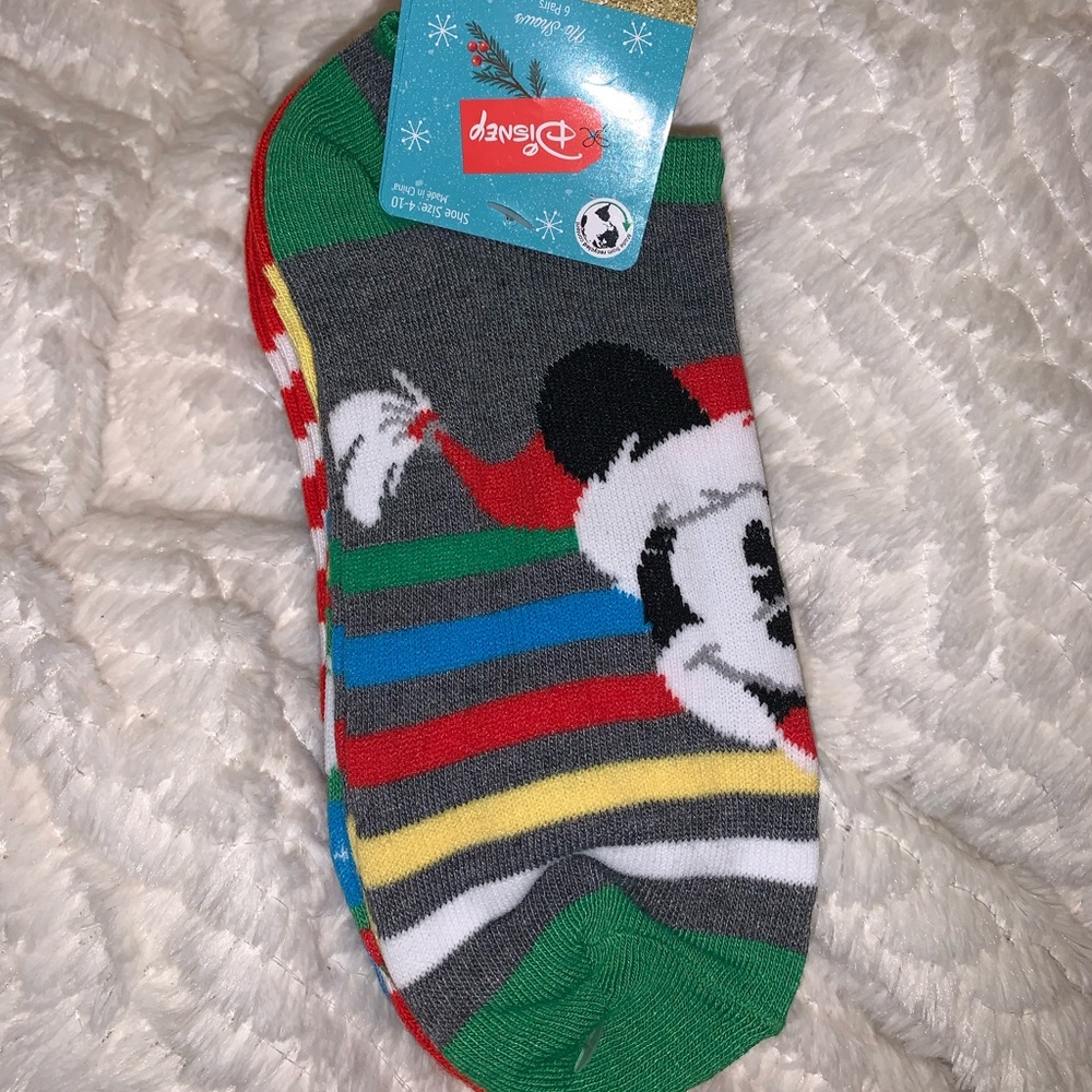 6 Pack Disney No Show Socks